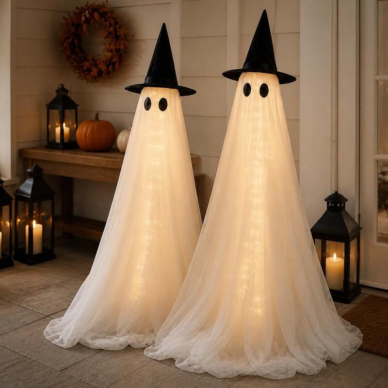 5FT Light-Up Ghost Duo