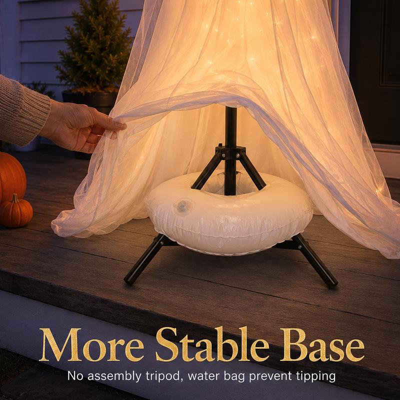 5FT Light-Up Ghost Duo