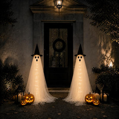 5FT Light-Up Ghost Duo