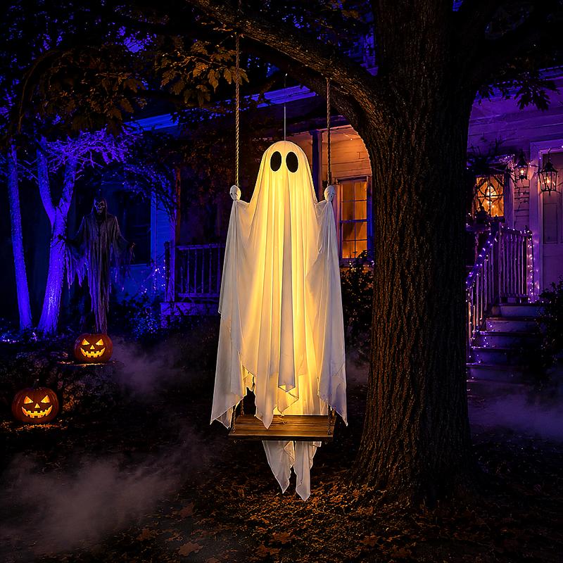 5FT Haunted Swinging Ghost
